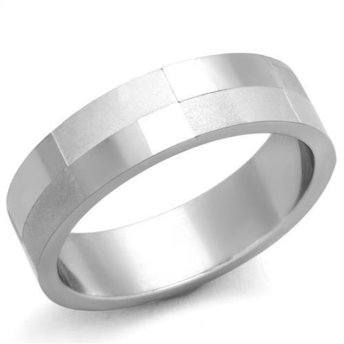 JCE1667-10 High polished (no plating) Stainless Steel Ring with No Stone-10